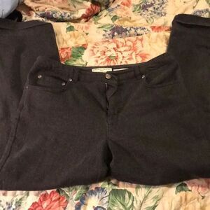 Jones New York Stretch Charcoal Pants sz. 10